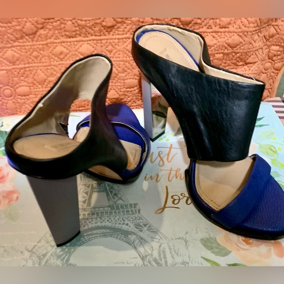 💎BCBGMAXAZRIA by Vero cucio High-heel shoes leather excellent condition.💎#BCG - Picture 1 of 17